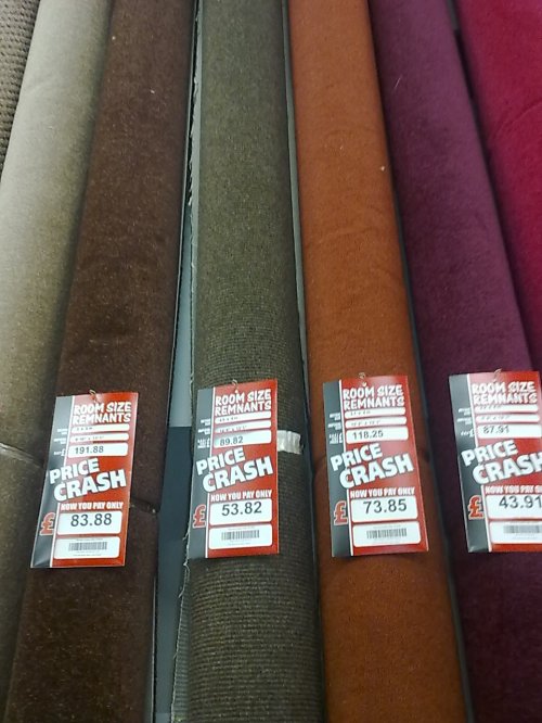 Bargain carpet